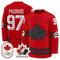 Connor McDavid Canada 2026 Olympic Jersey - Red