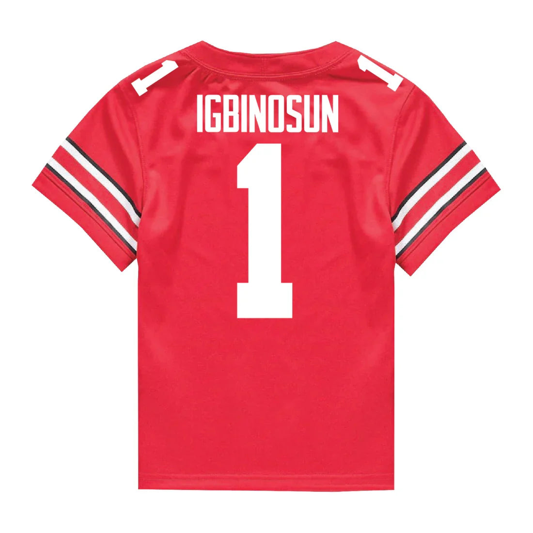 Davison Igbinosun Ohio State Buckeyes Jersey – Red
