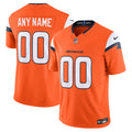Custom Denver Broncos Jersey - Orange