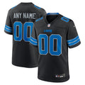 Custom Detroit Lions Alternate Jersey - Black