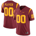 Custom USC Trojans Jersey - Cardinal