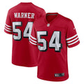 Fred Warner San Francisco 49ers Alternate Jersey - Scarlet