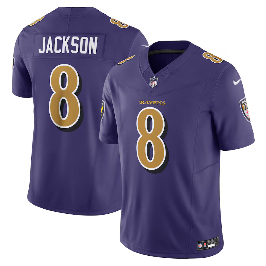 Lamar Jackson Baltimore Ravens Alternate Jersey - Purple