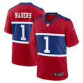 Malik Nabers New York Giants Alternate Jersey - Century Red