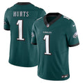 Jalen Hurts Philadelphia Eagles Jersey - Midnight Green
